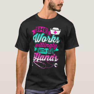 MEDICAL NURSE Medical caregiver Cute Pretty T-Shirt