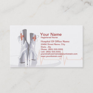 Medical Nurse Profile  Business Card