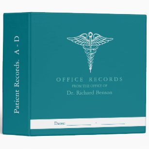 Medical Office Records Custom Binders