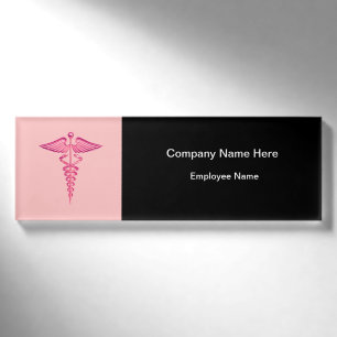 Medical Oncology Theme Staff Name Tags