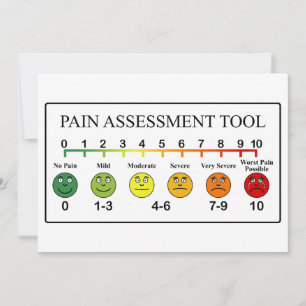 Medical Pain Assessment Tool Chart