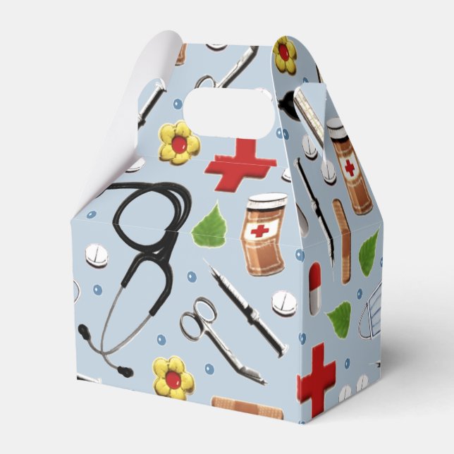 Medical Party Favor Box (Back Side)