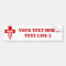 Medical Professional bumpersticker - customize