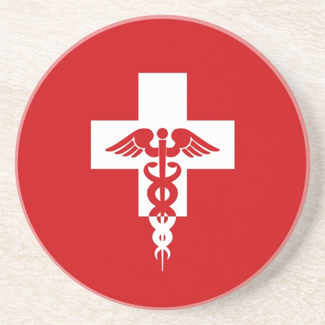 Medical Professional coaster, customizable Coaster (Front)