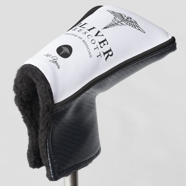 Medical Professional Graduation | Retirement Golf Head Cover (3/4 Front)