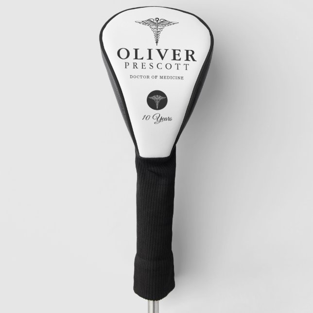 Medical Professional Graduation | Retirement Golf Head Cover (Front)