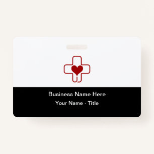 Medical Professional Health Custom Name Badges