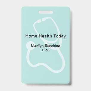 Medical Professional Modern Layout Badge