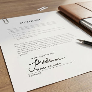 Medical Professional Signature Personalized Self-inking Stamp