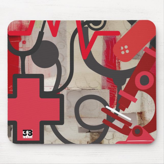 Medical Professionals Mouse Pad (Front)