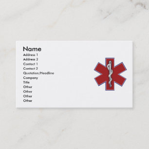 Medical Profile Card