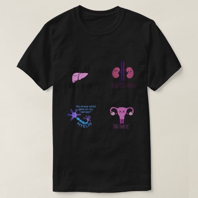 Medical puns Sticker T-Shirt (Design Front)