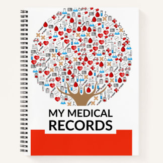 Medical Record Keeper Notebook