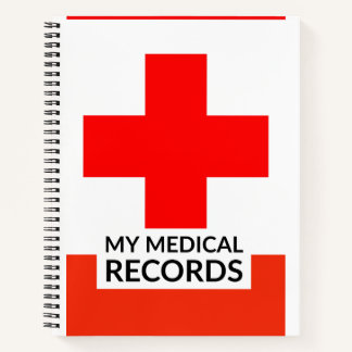 Medical Record Keeper Notebook style 2