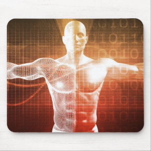 Medical Research on the Human Body as Concept Mouse Pad