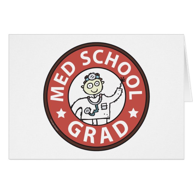 Medical School Grad (Male) (Front Horizontal)