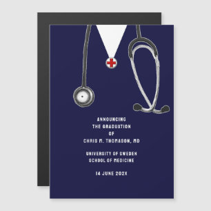Medical School Graduation Announcement 