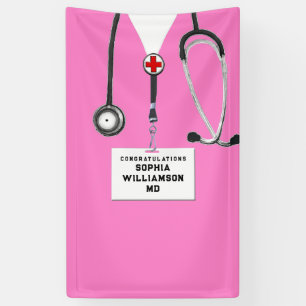 Medical School Graduation Banner
