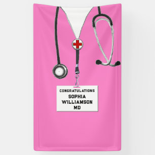 Medical School Graduation Banner