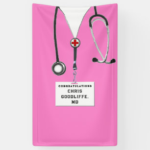 Medical School Graduation Banner