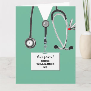 Medical School Graduation Card