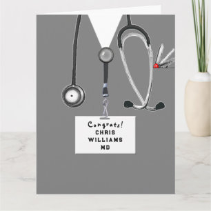 Medical School Graduation Card