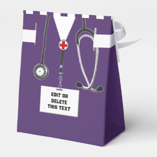 Medical School Graduation Favor Box