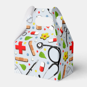 Medical School Graduation Favor Box