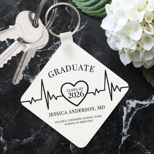 Medical School Graduation Keychain