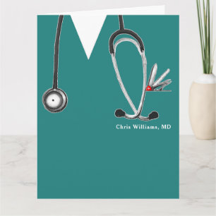 Medical School Graduation Personalized Card
