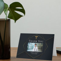 Medical School Graduation Photo Personalized