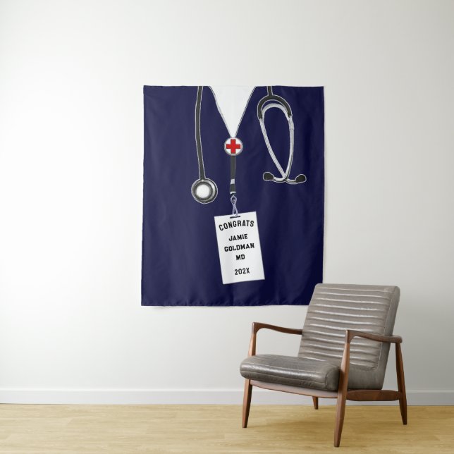 Medical School Graduation Tapestry (In Situ)