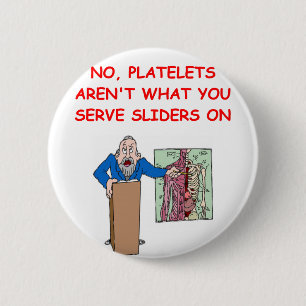 medical school joke 2 inch round button