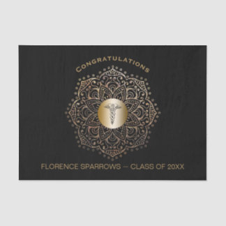 Medical School Nurse Graduation Congratulations Tissue Paper