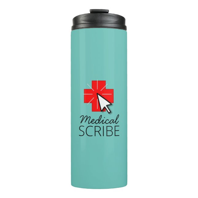 Medical Scribe Insulated Water Bottle (Front)