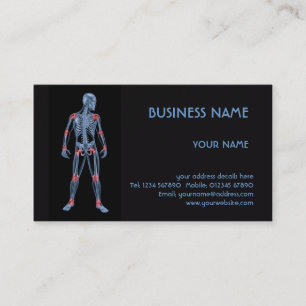 Medical Skeleton Business Card