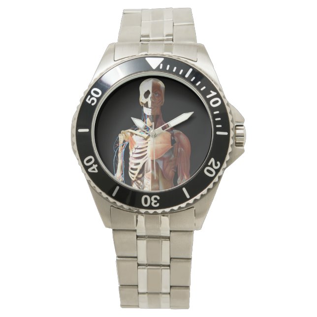 Medical Skeleton Stainless Watch (Front)