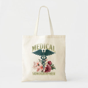 Medical Sonographer Sonography Ultrasound Echograp Tote Bag