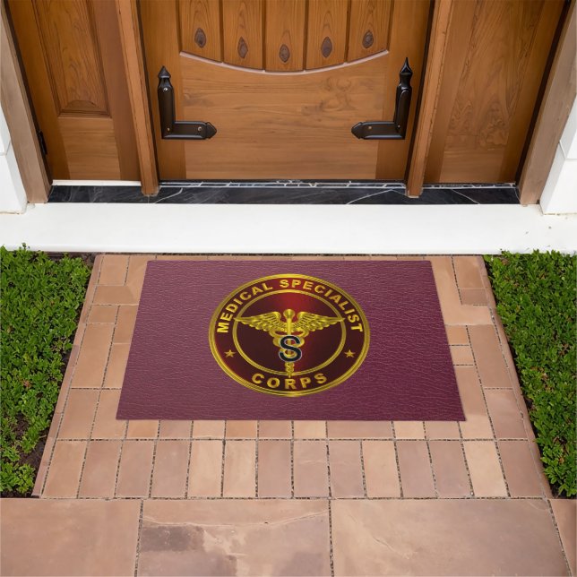 MEDICAL SPECIALIST CORPS DOORMAT (Outdoor)