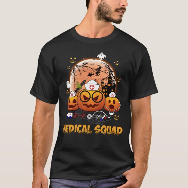 Medical squad Halloween boy T-Shirt (Front)