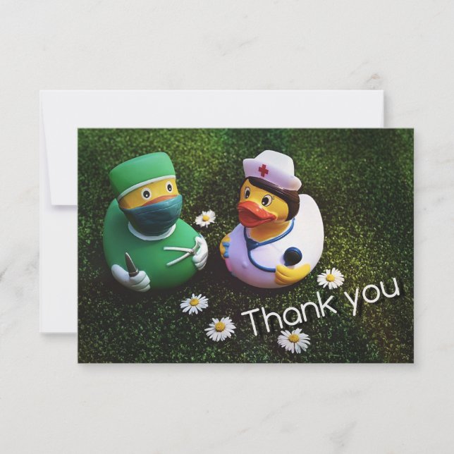 Medical Staff Thank You Card (Front)