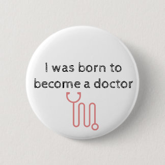 medical student 2 inch round button
