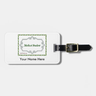 Medical Student Luggage Tag
