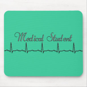 Medical Student QRS Design Gifts Mouse Pad