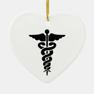 Medical Symbol Ceramic Ornament