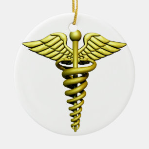 Medical Symbol Ceramic Ornament