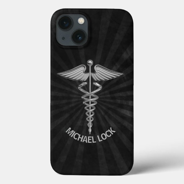 Medical Symbol Cool Personalized Nurses Doctors Case-Mate iPhone Case (Back)