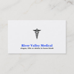 Medical Symbol Healthcare and Emergency Business Card