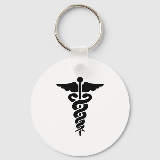 Medical Symbol Keychain (Front)
