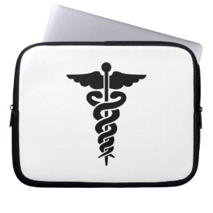 Medical Symbol Laptop Sleeve